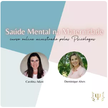 O curso conta com vídeos e ebooks, incluindo um bônus sobre nutrição materna, infantil e dicas de uma doula sobre o autopreparo.

Materiais:

1) Vídeos

-Apresentação;

-Casais que estão tentando engravidar;

- Papel do pai;

-Emoções na gestação;

-Como encontrar essa nova mulher;

-Depressão pós parto;

-Dicas de mãe;

-Desenvolvimento infantil;

-Saúde Mental Infantil e Intervenção Precoce

-Mães Expatriadas

-Gestação Arco-íris

-Luto na Maternidade

2) Vídeos Bônus:

-Meditação;

-Sobre a doula.

3) Ebooks :

-Ebook Psicológico (casais que tentam engravidar, gestantes, parto humanizado, preparo emocional na amamentação, puerpério e depressão pós-parto e desenvolvimento infantil);

-Ebook Nutricional Gestacional e Introdução alimentar.

Este produto não substitui o parecer médico profissional. Sempre consulte um médico para tratar de assuntos relativos à sua saúde.